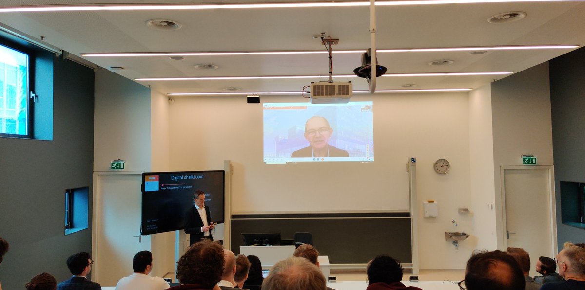 Vasilios Andrikopoulos (@v_andrikopoulos) on Twitter photo FSE dean <a href="/JoostWMFrenken/">Joost Frenken</a> opening the <a href="/searchRUG/">Software Engineering and Architecture group</a> Industry Day event organized by @ProfACapiluppi FSE dean <a href="/JoostWMFrenken/">Joost Frenken</a> opening the <a href="/searchRUG/">Software Engineering and Architecture group</a> Industry Day event organized by @ProfACapiluppi