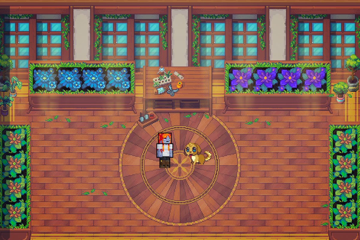zombinaaaaa's tweet image. HAPPY FRIDAY from Chapter 2 🥰🌸🌼
Let your mood blossom like this small garden 🪴 in @pixels_online

📍 Top floor of the large house 🏡

#PixelsCreator #KindCreator #PixelsChapter2