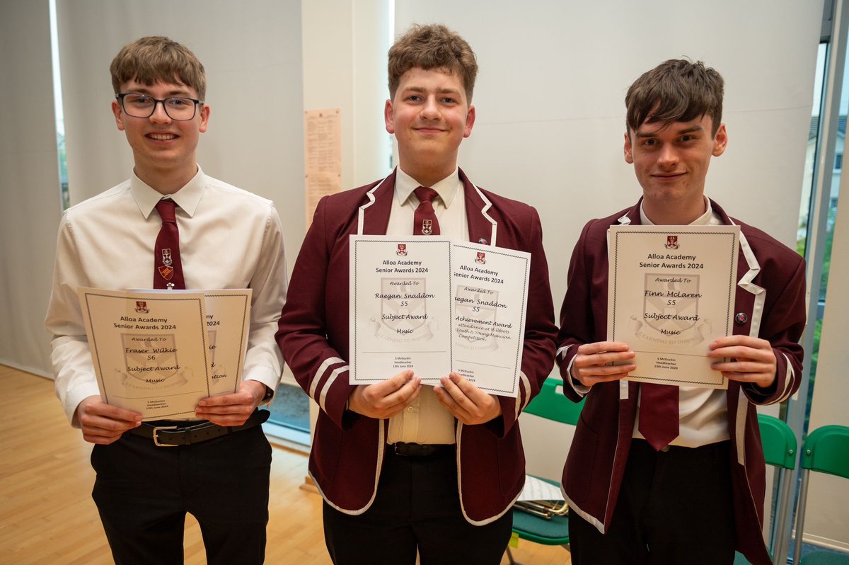 Alloa Academy tweet media