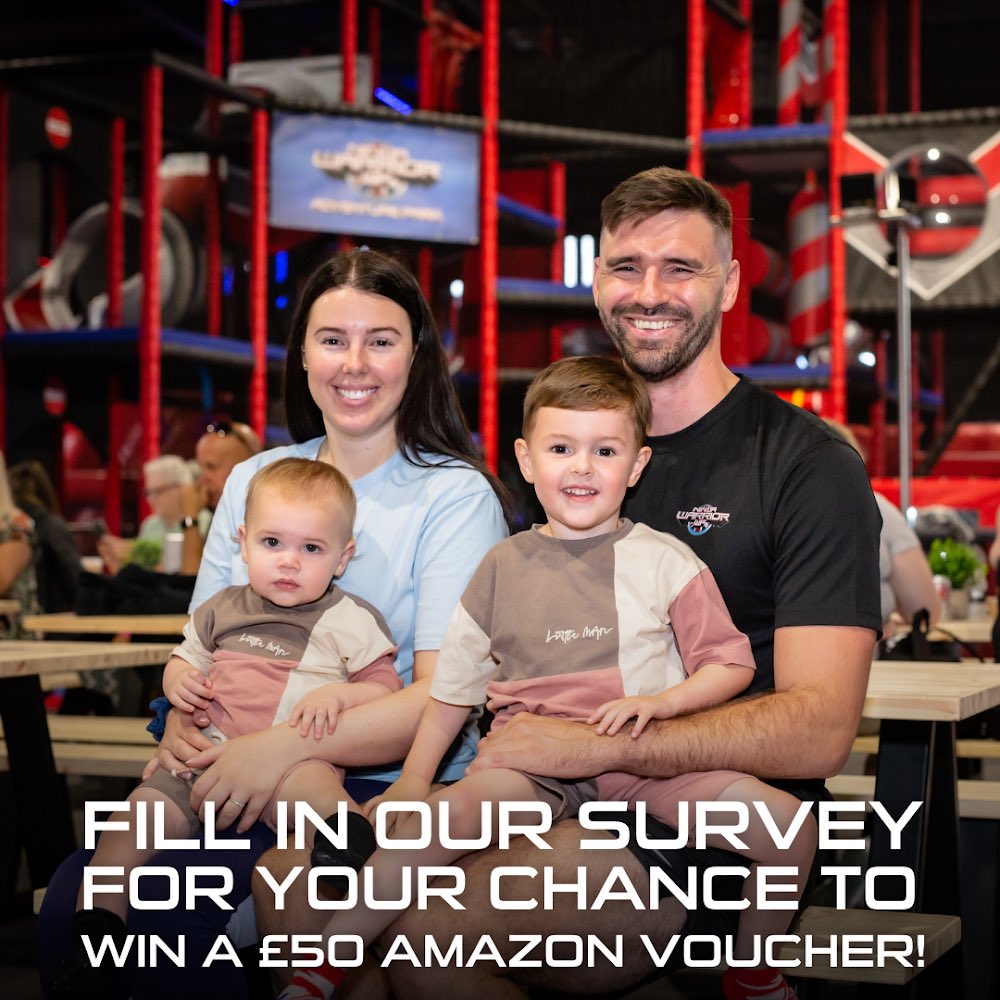 ninjawarrioruk's tweet image. We want to hear from you! ❤️

Answer a few simple questions about Ninja Warrior UK for your chance to win a £50 Amazon voucher! 🥷

Here's how: diff.surveys.myforce.be/WebProd/cgi-bi…

Survey and competition closes 23rd June 2024. T&amp;amp;C's Apply.

#NWUK #NinjaWarriorUK