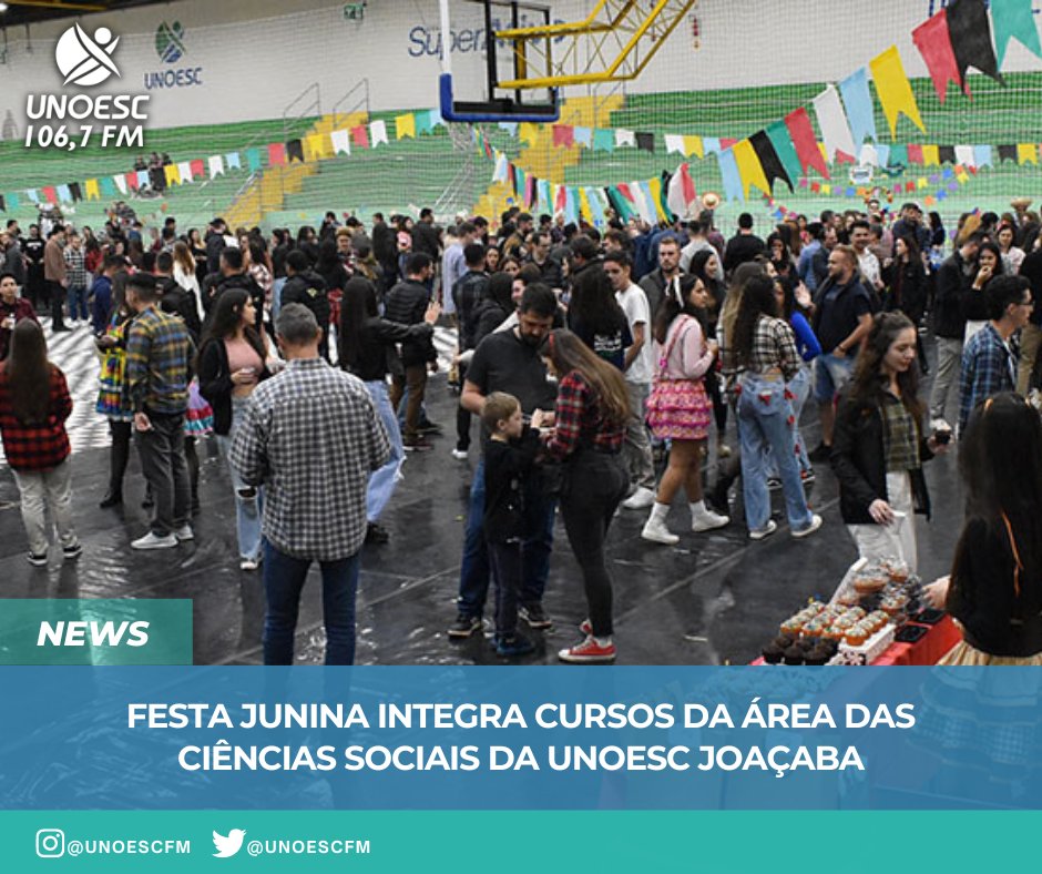 unoescfm's tweet photo. Festa Junina integra cursos da área das Ciências Sociais da Unoesc Joaçaba

https://t.co/NUMtzUVGTK https://t.co/XxWlUDCl6F