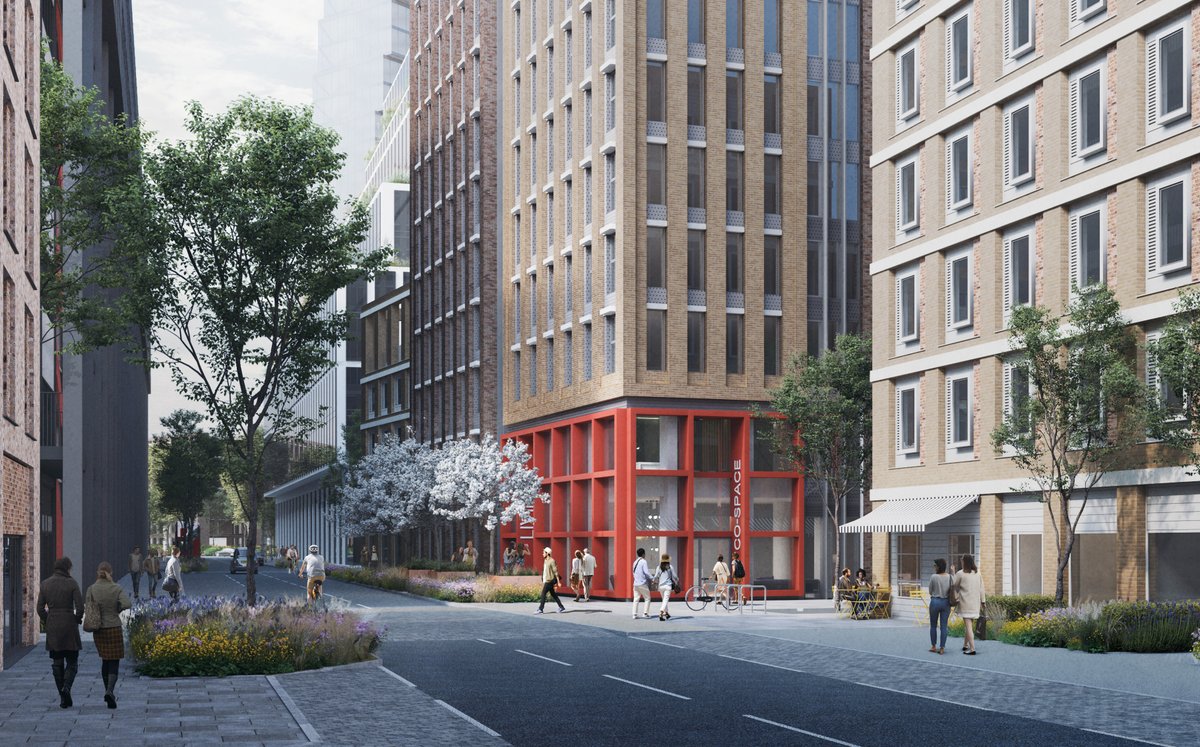 CMA secured unanimous approval at Southwark Planning Committee this week for a co-living scheme in Canada Water.  The proposal, by Stephen Marshall / BD Landscape for Scape, will deliver 135 rooms in a 14 storey block plus commercial space and amenity space for future residents.