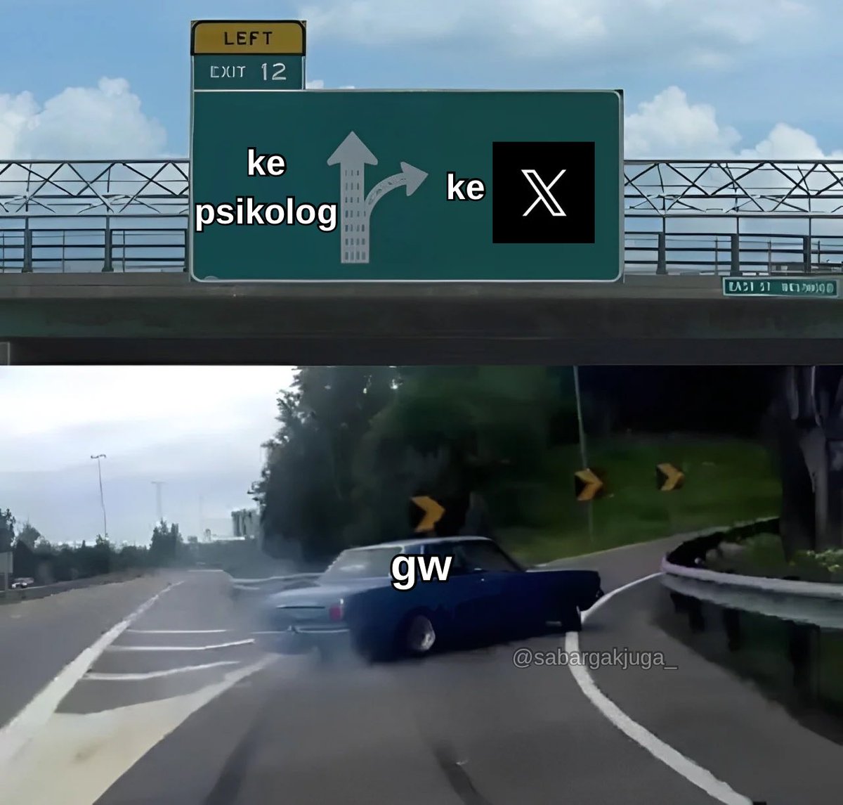 Gw ketika pengen sambat: