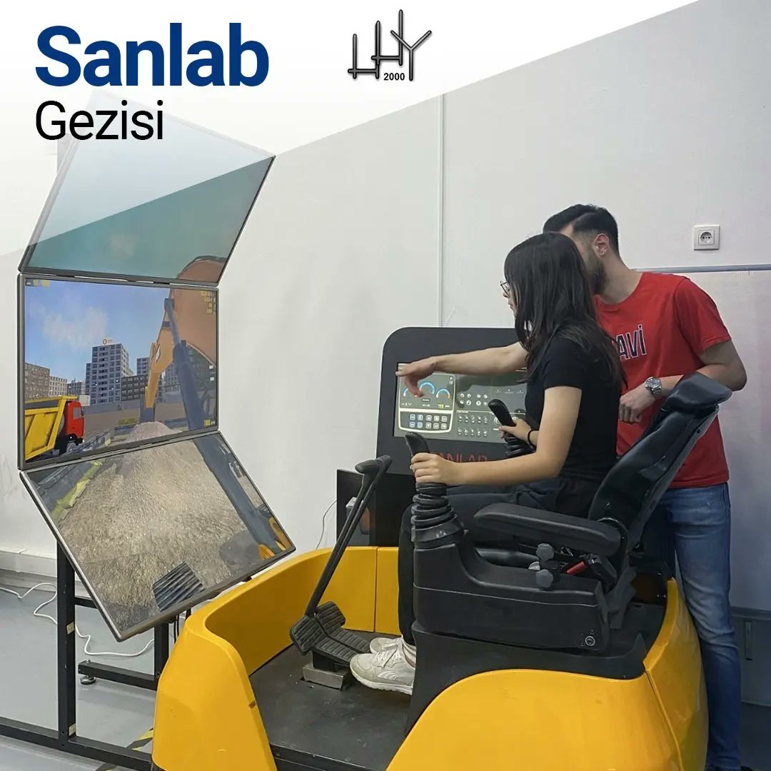 T.C. Çalışma ve Sosyal Güvenlik Bakanlığı, İstanbul İl Milli Eğitim Müdürlüğü ve Genç Hayat Vakfı işbirliği ile yürütülmekte olan Gelecek Ben(im)! / Future is M(in)e! Projesi kapsamında Sanlab - Simülasyon Araştırma Geliştirme Merkezini ziyaret ettik.