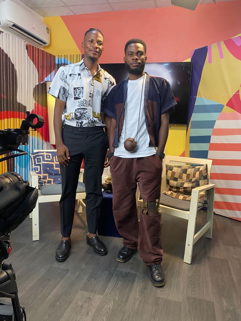 MeetItohs's tweet photo. Thanks for coming through @kyauta_seth 🙏🏾

Big thanks to our fashion 👖👕 partner @memz_culture for the outfit
Studio partner @ourimpactcentral

#meetpersonalityshow #memzculture https://t.co/0AuFkbeOA3