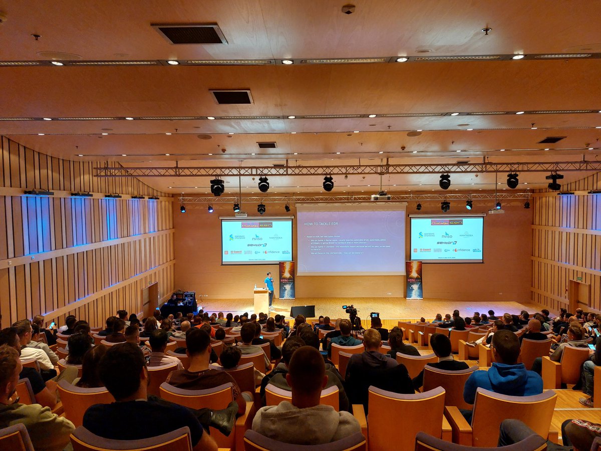 /ˈziːf-kɒn/ (@x33fcon) on Twitter photo We just learned how to hide #C2 in plain sight, Who Guards the Guards? talk by <a href="/ethicalhax/">Gordon Long</a> at #x33fcon #EDR #redteam We just learned how to hide #C2 in plain sight, Who Guards the Guards? talk by <a href="/ethicalhax/">Gordon Long</a> at #x33fcon #EDR #redteam