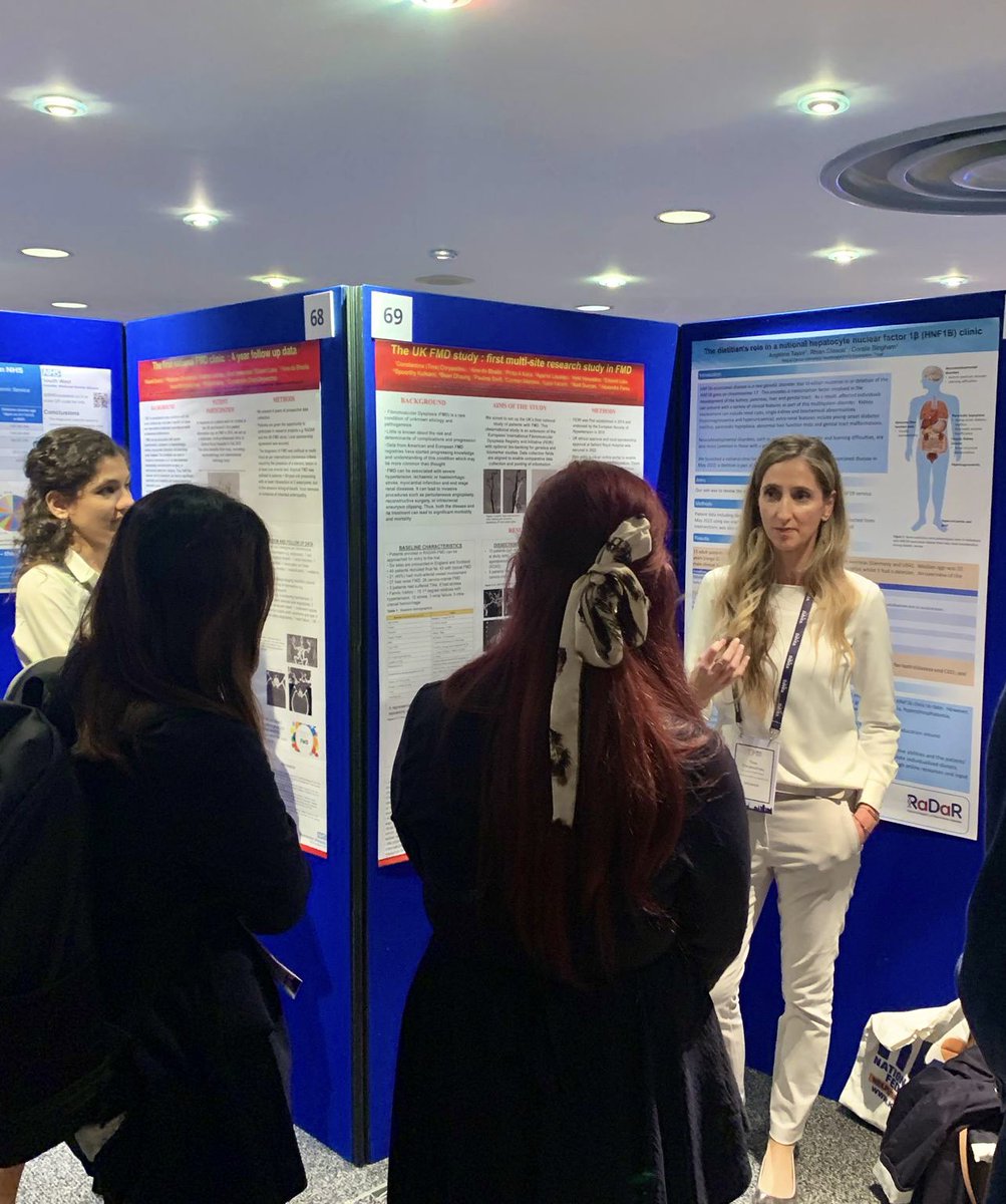 tinachrys (@tinachrysochou) on Twitter photo Delighted to share early data from the UK FMD study (aligned with #FEIRI) and 4 year data from our dedicated #FibromuscularDysplasia clinic <a href="/SalfordCO_NHS/">Salford Care Organisation</a> <a href="/SalfordRenal/">Salford Care Organisation Renal Department</a>. Largest cohort of patients with FMD in the UK. #UKKW2024 Delighted to share early data from the UK FMD study (aligned with #FEIRI) and 4 year data from our dedicated #FibromuscularDysplasia clinic <a href="/SalfordCO_NHS/">Salford Care Organisation</a> <a href="/SalfordRenal/">Salford Care Organisation Renal Department</a>. Largest cohort of patients with FMD in the UK. #UKKW2024
