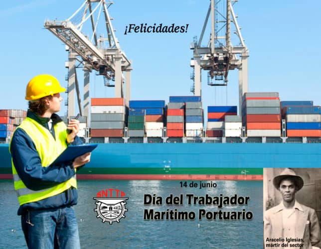 En el Día del Trabajador Marítimo-Portuario felicitamos a todos los que luchan contra las dificultades objetivas para lograr que lleguen a la economía y a cada familia los recursos y productos que tanto se necesitan. #GenteQueSuma