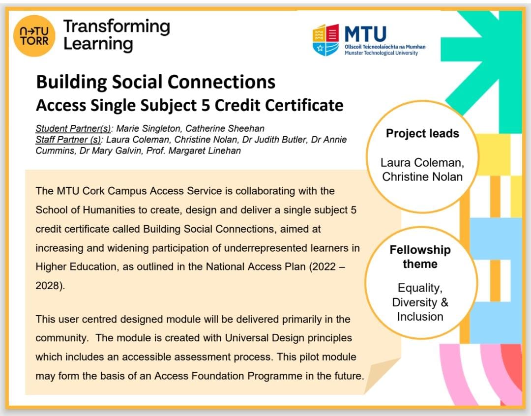 Aoife Kelliher (@aoifekelliher) on Twitter photo Congrats to <a href="/MTU_ie/">Munster Technological University</a> graduates of the inaugural Building Social Connections Certificate 👏 A collaboration of <a href="/MTUCork_Access/">MTU Cork Campus Access Service</a> & School of Humanities supported by <a href="/ntutorr/">N-TUTORR</a> #NextGenerationEU Widening participation for equity of access to 3rd level Congrats to <a href="/MTU_ie/">Munster Technological University</a> graduates of the inaugural Building Social Connections Certificate 👏 A collaboration of <a href="/MTUCork_Access/">MTU Cork Campus Access Service</a> & School of Humanities supported by <a href="/ntutorr/">N-TUTORR</a> #NextGenerationEU Widening participation for equity of access to 3rd level
