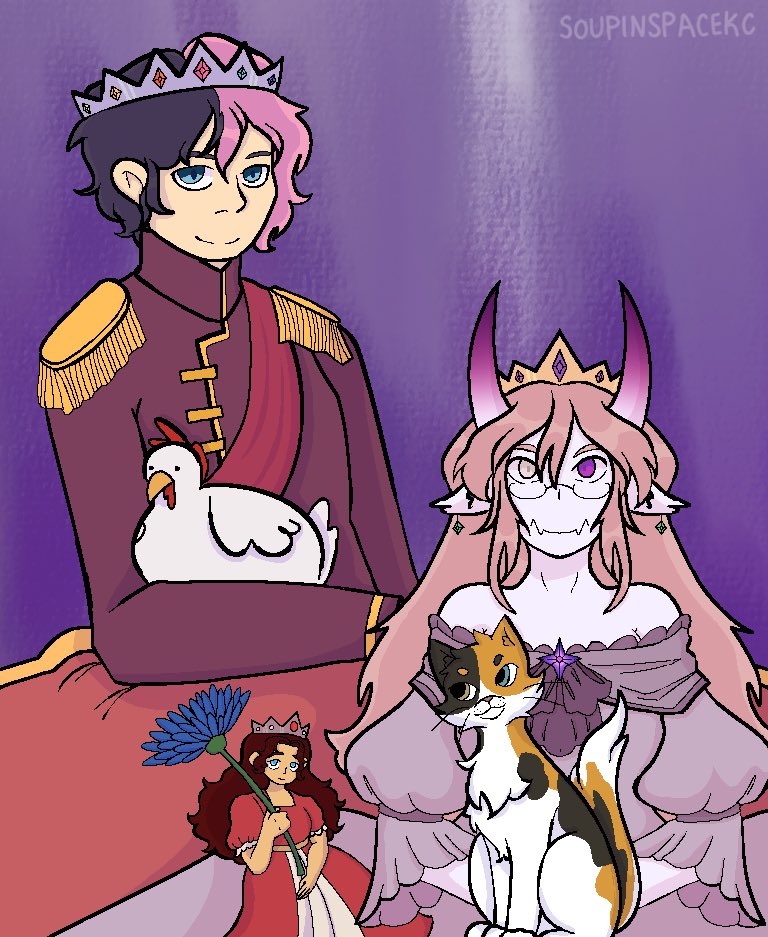SoupinSpaceKC's tweet photo. Royal family of Oxxo Nation (Colorized) https://t.co/eH78GM6asa