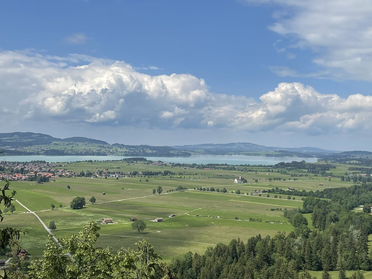 tmaryh's tweet image. #interrailing day 14 cont: Bavaria- painted houses, lush countryside, soaring eagles (might have to squint to spot those) &amp;amp; wood carving.