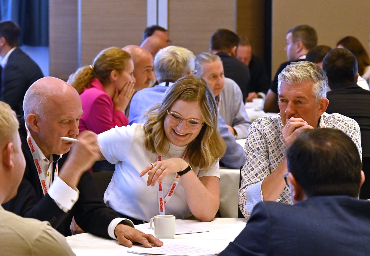 SASEventMgmt's tweet photo. This year @EPDAplastics introduced Crosslinking Connections into the programme as a fun and informal way to get new and old delegates talking. #EPDA2024 https://t.co/QpUjuwOx4O