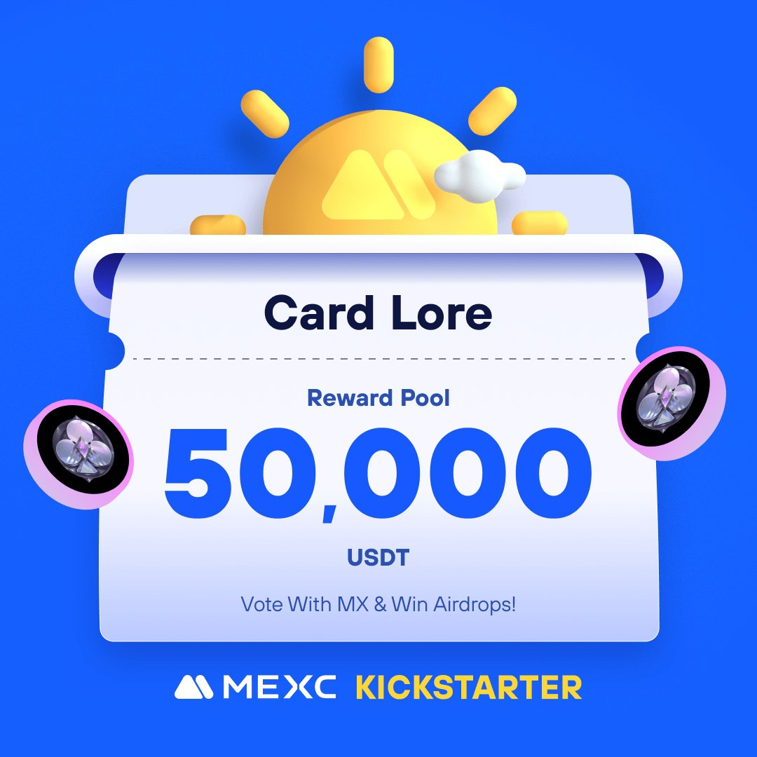MEXC_DE's tweet photo. #CardLore , der Kern der Geschichte eines jungen Kartenliebhabers, der sich auf die Suche nach alten Geheimnissen begibt, kommt zum #MEXCKickstarter 🚀
🗳Stimme mit $MX ab, um Airdrops zu teilen
📈 $CARDL /USDT-Handel: 15.06.2024, 12:00 Uhr
Details: https://t.co/PJUKWKvHC9 https://t.co/Hprh48tnX1