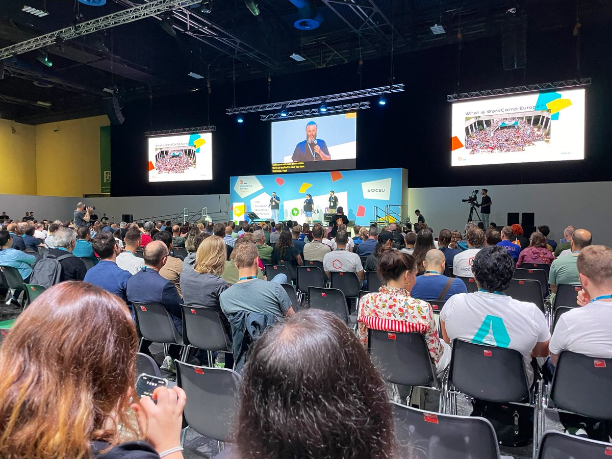 Good morning Torino #WCEU