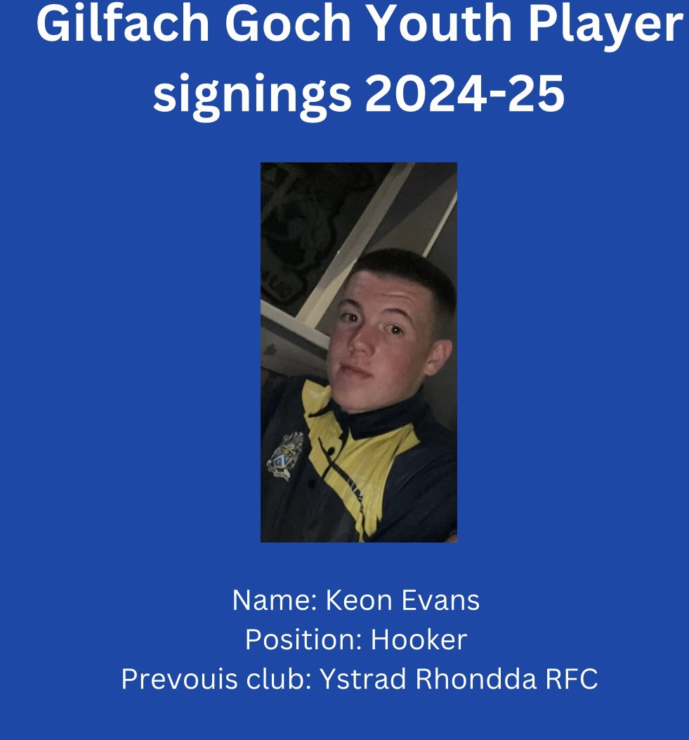 Gilfach Goch Youth RFC tweet media