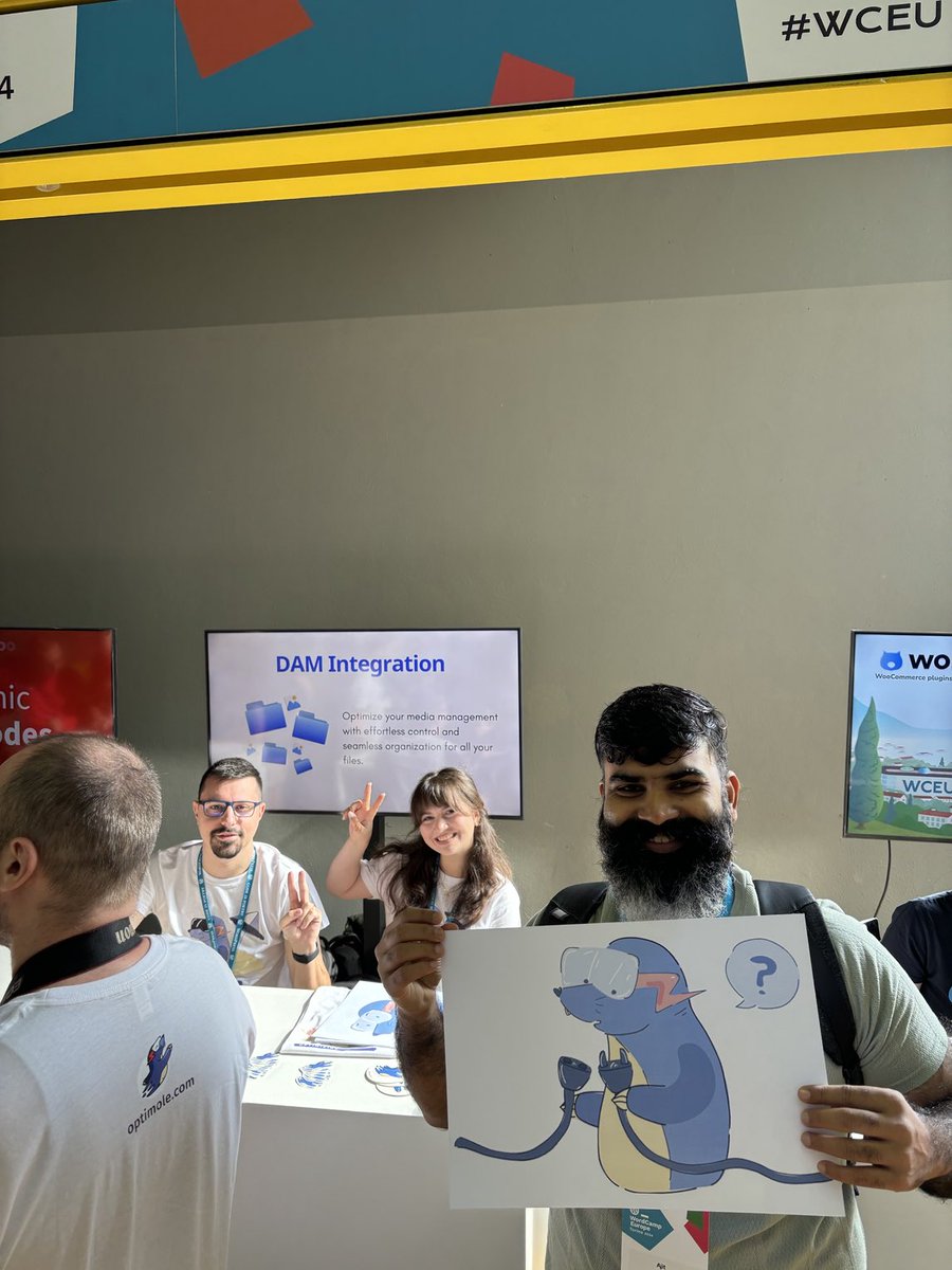 With the #optimole ⁦<a href="/getoptimole/">Optimole</a>⁩ at #wceu