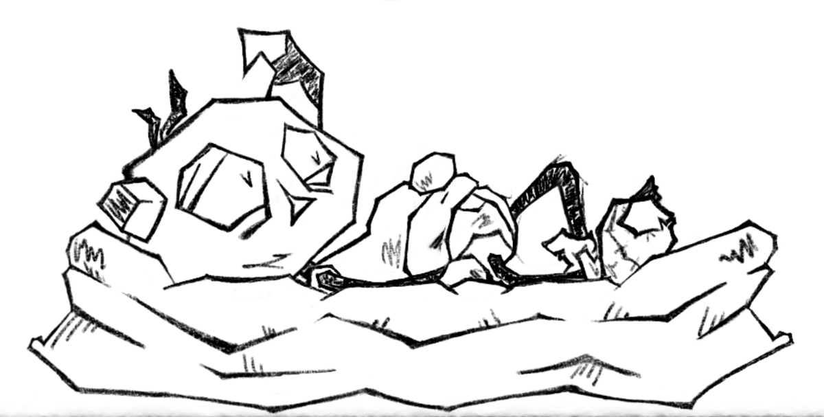 RidiculousJohn's tweet image. Been one of those days... 

I've been so rusty with art due to a lot of stress, but I wanted to make this as a first lil push to get me on the ball again.

#LoLife #indiedev