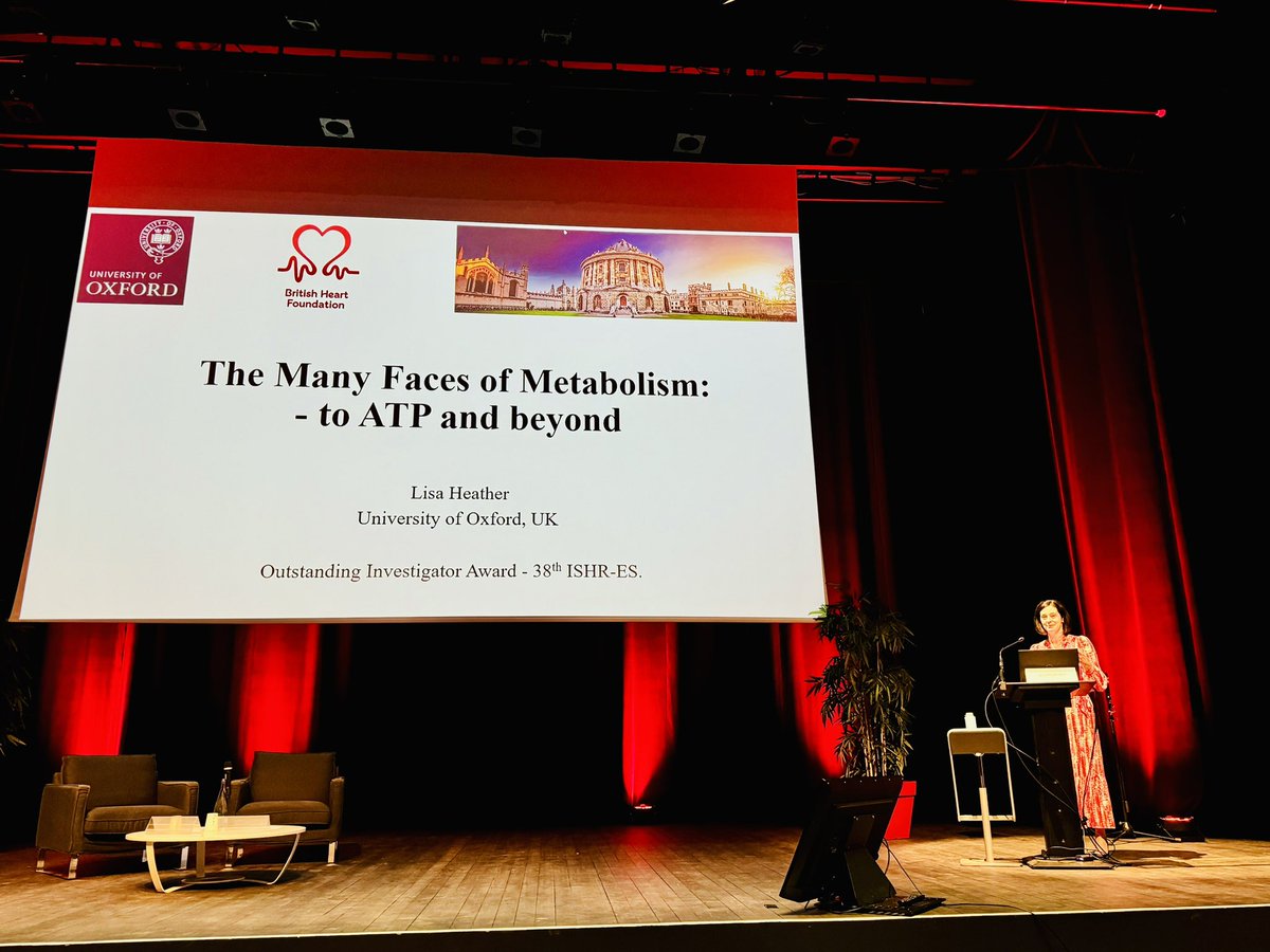 Dunja Aksentijevic Ricciarelli (@dunjaaks) on Twitter photo Outstanding investigator <a href="/ISHR_ES/">ISHR European Section</a> award lecture delivered by a friend, amazing <a href="/mitowomen/">Women in Mitochondria</a> <a href="/Heatherlab_ox/">Heather Group</a> Lisa Heather <a href="/OxfordDPAG/">Department of Physiology Anatomy & Genetics (DPAG)</a> <a href="/UniofOxford/">University of Oxford</a> <a href="/TheBHF/">British Heart Foundation</a> #cardiacmetabolism <a href="/EU_METAHEART/">COST Action EU-METAHEART</a> 👏🏻👏🏻 Outstanding investigator <a href="/ISHR_ES/">ISHR European Section</a> award lecture delivered by a friend, amazing <a href="/mitowomen/">Women in Mitochondria</a> <a href="/Heatherlab_ox/">Heather Group</a> Lisa Heather <a href="/OxfordDPAG/">Department of Physiology Anatomy & Genetics (DPAG)</a> <a href="/UniofOxford/">University of Oxford</a> <a href="/TheBHF/">British Heart Foundation</a> #cardiacmetabolism <a href="/EU_METAHEART/">COST Action EU-METAHEART</a> 👏🏻👏🏻