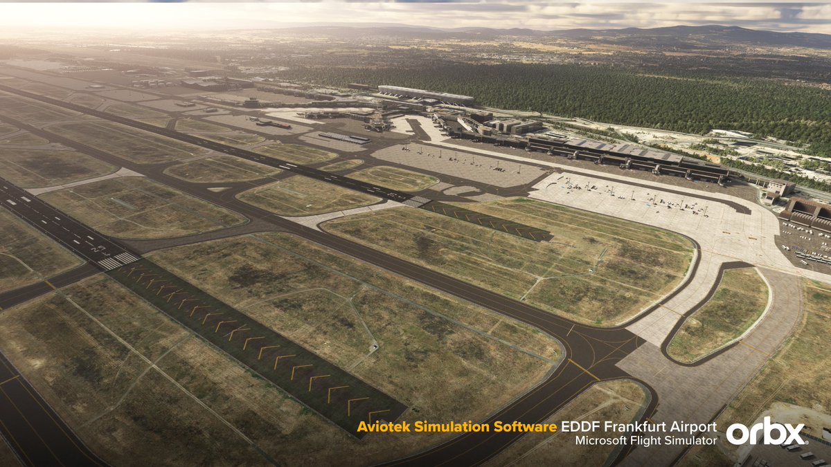 Kick off your weekend with some awesome freeware exclusively available on Orbx!

Presenting Aviotek Simulations' Frankfurt International Airport Scenery for MSFS.

Learn More 👉 orbxdirect.com/product/aviote…

#flightsimulator #msfs #aviotek #frankfurtairport flightsimcommunity #orbx