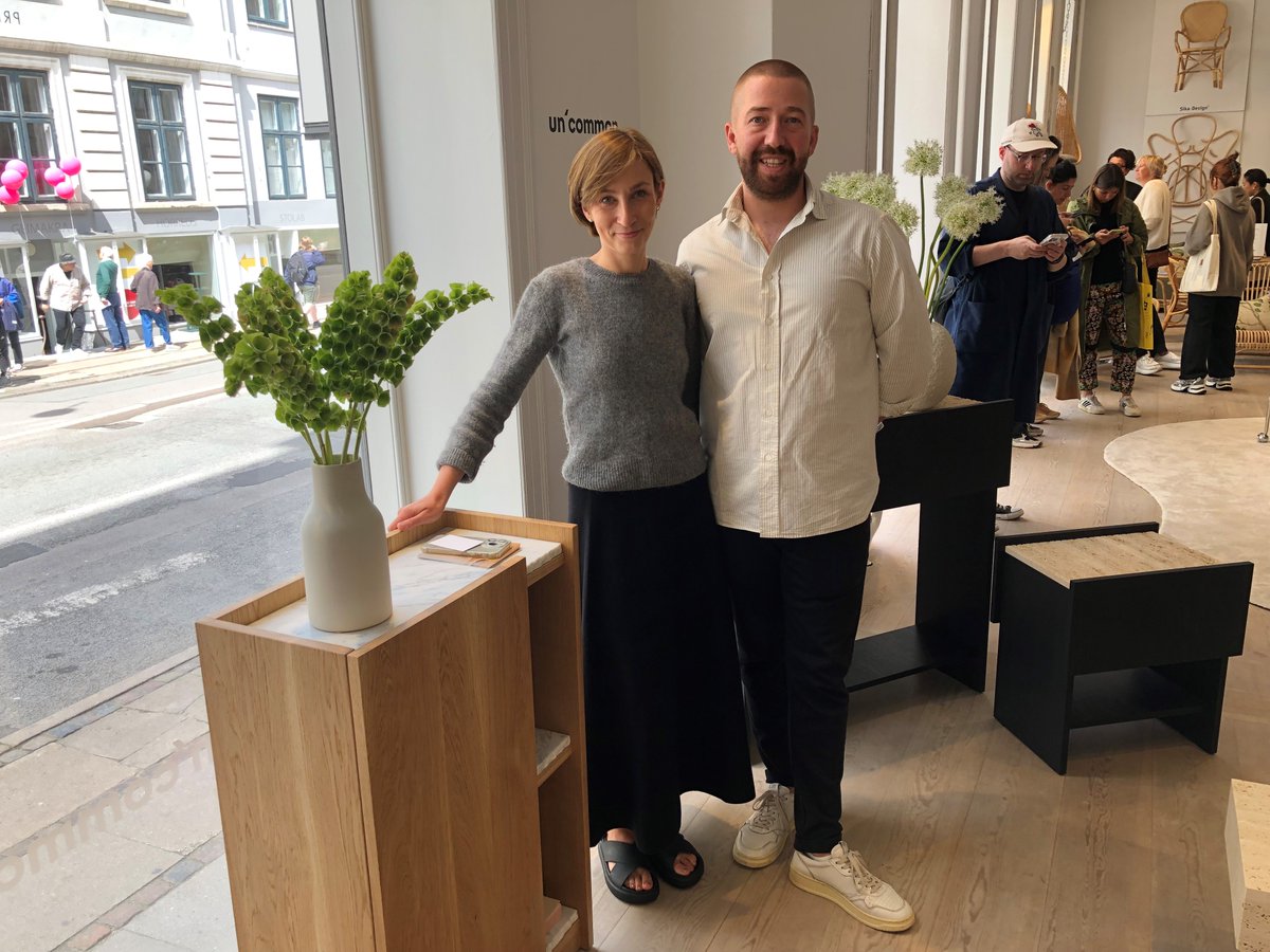 The only #Polish brand at <a href="/3daysofdesign/">3daysofdesign</a> in #Copenhagen? Un'common!

🪵 Un'common is a 🇵🇱 furniture brand founded by Małgorzata Korycka and Maciek Korycki in Łódź. The couple designs &amp; produces furniture from the finest materials such as #marble, #wood, #brass and #steel.