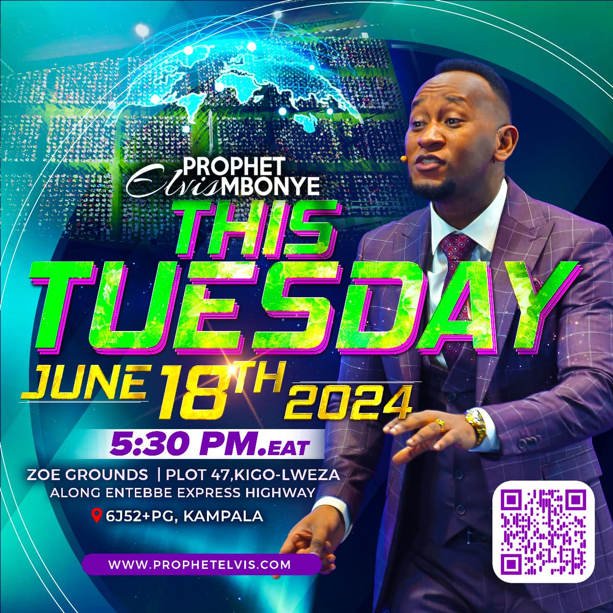 Prophet_elvis's tweet image. Prophet Elvis Mbonye this Tuesday June 18, 2024 5:30 pm at Plot 47 Kigo Lweza, Kampala Uganda.
📌bit.ly/zoegrounds
#ProphetElvisMbonye