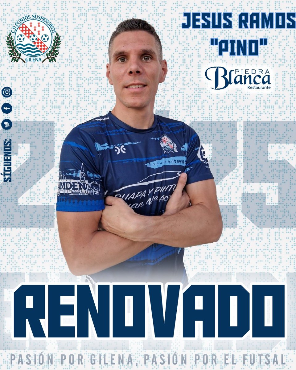 🕰Ahora si, ahora sí vamos enserio, comenzamos! Es viernes y el cuerpo lo sabe 🕺

🏆El actual the Best de la 23/24 Pino seguirá una temporada más defendido la elástica azul.

#PasionPorElFutsal 
#PasionporGilena