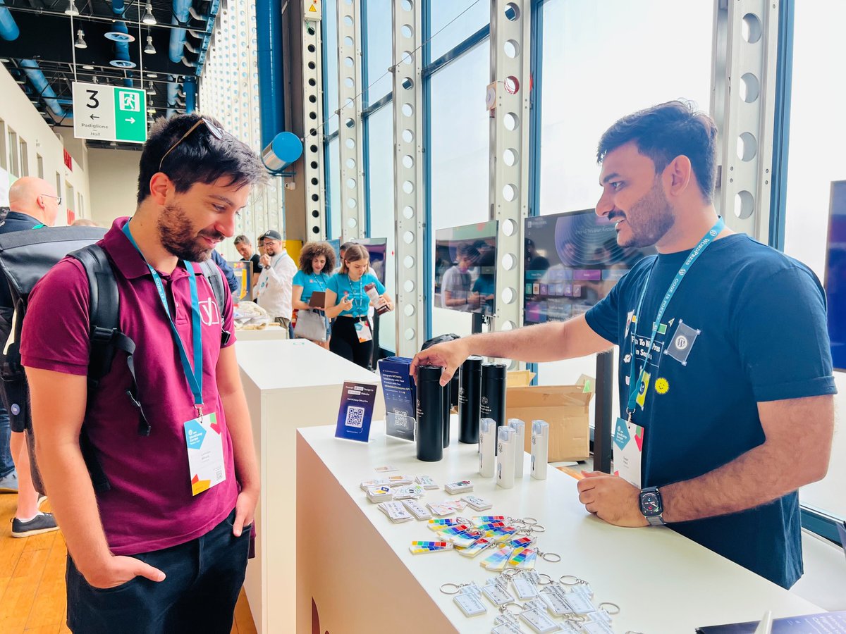 uichemy's tweet photo. Great to see so many people visiting our UiChemy booth at @WCEurope 

Here's our CEO @sagarpatel124 interacting with attendees @LeonidasMilosis

Come say hi! 👋🏻
#WCEU #UiChemy #WCEU24 https://t.co/1o1nvWApyJ