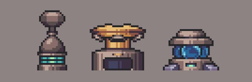 AutoForgeGame's tweet photo. Look, before we start getting into the next update and before our new Community Manager takes over and tells me to stop posting garbage I want to show you the structures that didn't make it - fresh off the cutting room floor:
- The Shorper Bong
- The Gargler
- The Orby Toot https://t.co/dbtTRWfGG7