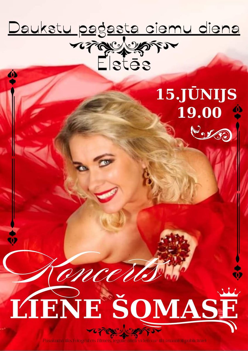lienesomase's tweet photo. Tiekamies jau 15. Jūnijā Gulbenes nov. Ciematā ELSTĒS  ❤️
 
Manā koncertā Gaidīšu arī bērnus un jauniešus  ❤️🫶❤️🫶

   Mīlestībā un Cieņā Jūsu  Liene Šomase 

#111 #777 #888 #koncerts #ciemats #Elstēs #lienešomase #15jūnijs #dziesmas #mīlestība #Energy #power #light #gaisma https://t.co/6Acoc44buh