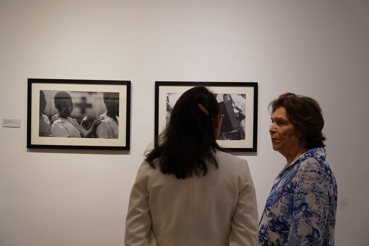 ICRC_Jordan's tweet photo. A glimpse of the opening of the exhibition 'Dialogues on Humanity,' commemorating the 75th anniversary of the #GenevaConventions, together with the Swiss Embassy in Jordan. The exhibition also aims to highlight the indisputable relevance of this “one set of rules we all agree on” https://t.co/tuslSWTD7W
