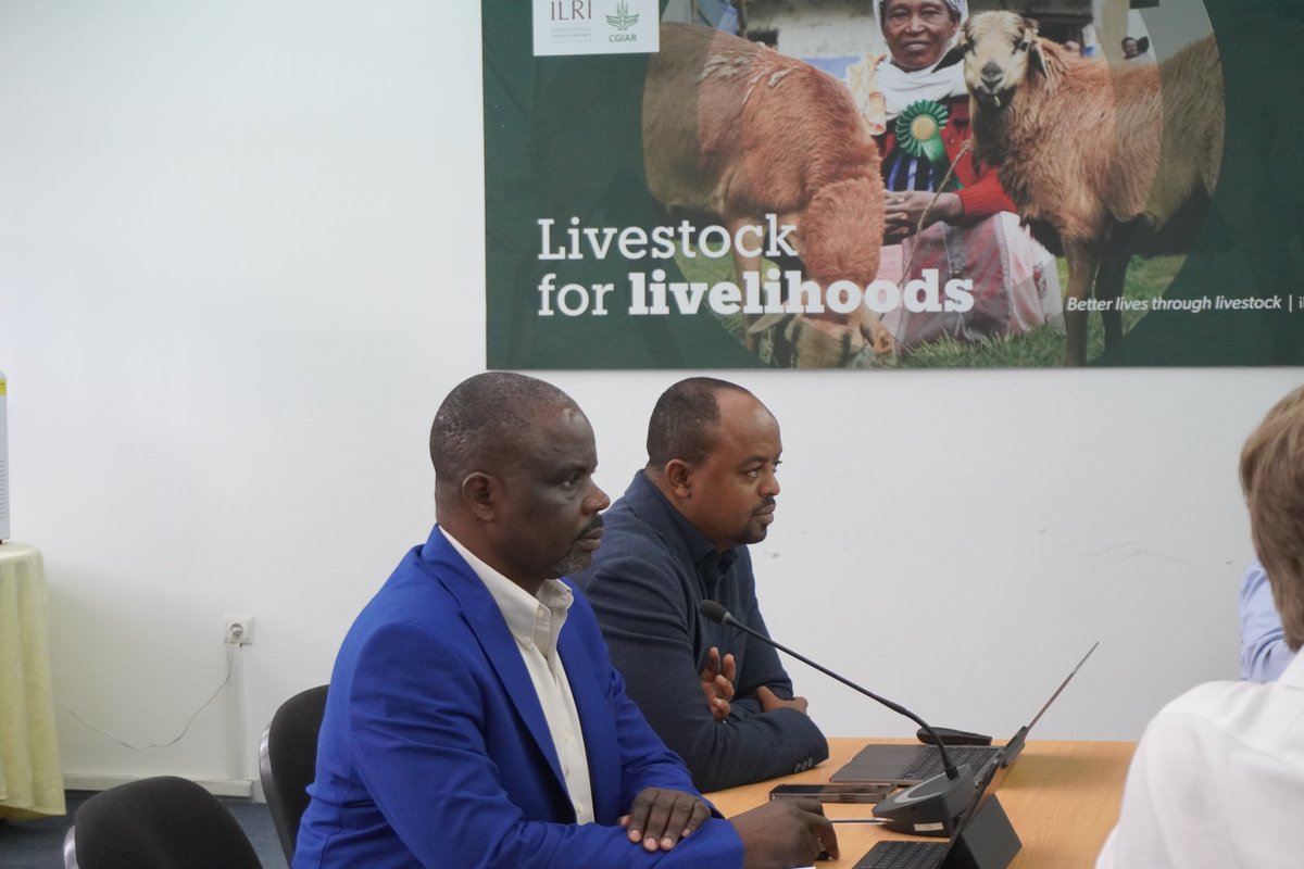 Happening now: <a href="/BiovIntCIAT_eng/">Alliance of Bioversity International and CIAT</a> and <a href="/ILRI/">ILRI.org</a> are meeting with delegates <a href="/FCDOGovUK/">Foreign, Commonwealth & Development Office</a> to discuss the critical nexus of food security, livelihoods, climate, and biodiversity. <a href="/sintayehuaggie/">Sintayehu Alemayehu</a> <a href="/NamukoloC/">Namukolo Covic</a> <a href="/OchukaBuru2099/">George Oloo</a>