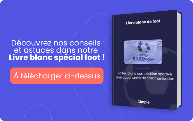 Téléchargez notre livre blanc FOOT ! ➡️ zurl.co/Tp0x

Top départ pour cette nouvelle édition de L'Euro ! 🎉
Ne manquez pas cette opportunité pour vous démarquer et susciter l'intérêt de vos clients ! 🕹️

Prenons RDV ! ➡️zurl.co/G1b5