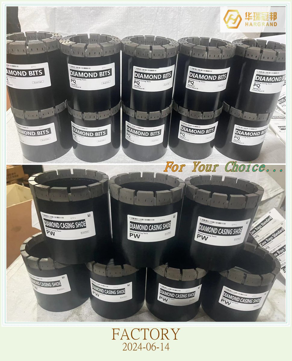 CandaceZhou7's tweet photo. YES...
Size PQ
Diamond Bits
WhatsApp: +86 187 3166 6682
#Corebits #Drillingrod #Rockdrillingtools
#Explorationdrilling #Diamondbit #Diamondcoredrilling
#Corebarrels #Wirelinedrilling #Drillingtools #Mineralexploration #Groundinvestigation #Siteinvestigation #Geotechnical #Mineral https://t.co/2y2Vgszi46