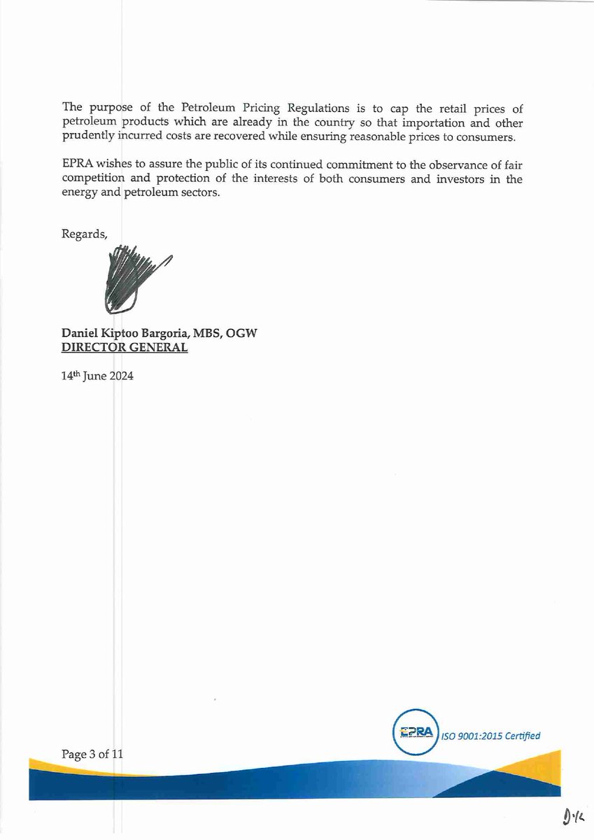 Energy and Petroleum Regulatory Authority tweet media