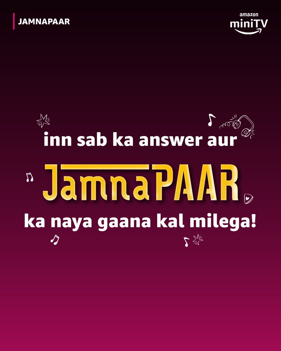 amazonMXPlayer's tweet image. getting “lost in love” is too cliche, pyaar mein &apos;Laapata&apos; hona humara style hai 🤭
Laapata releasing on 15 June!

Singer &amp;amp; Composer: @sarthaknakul
Lyrics: #PiyushJoshi
Mix &amp;amp; Master: #UttamShah

#Jamnapaar #JamnapaarOnAmazonminiTV