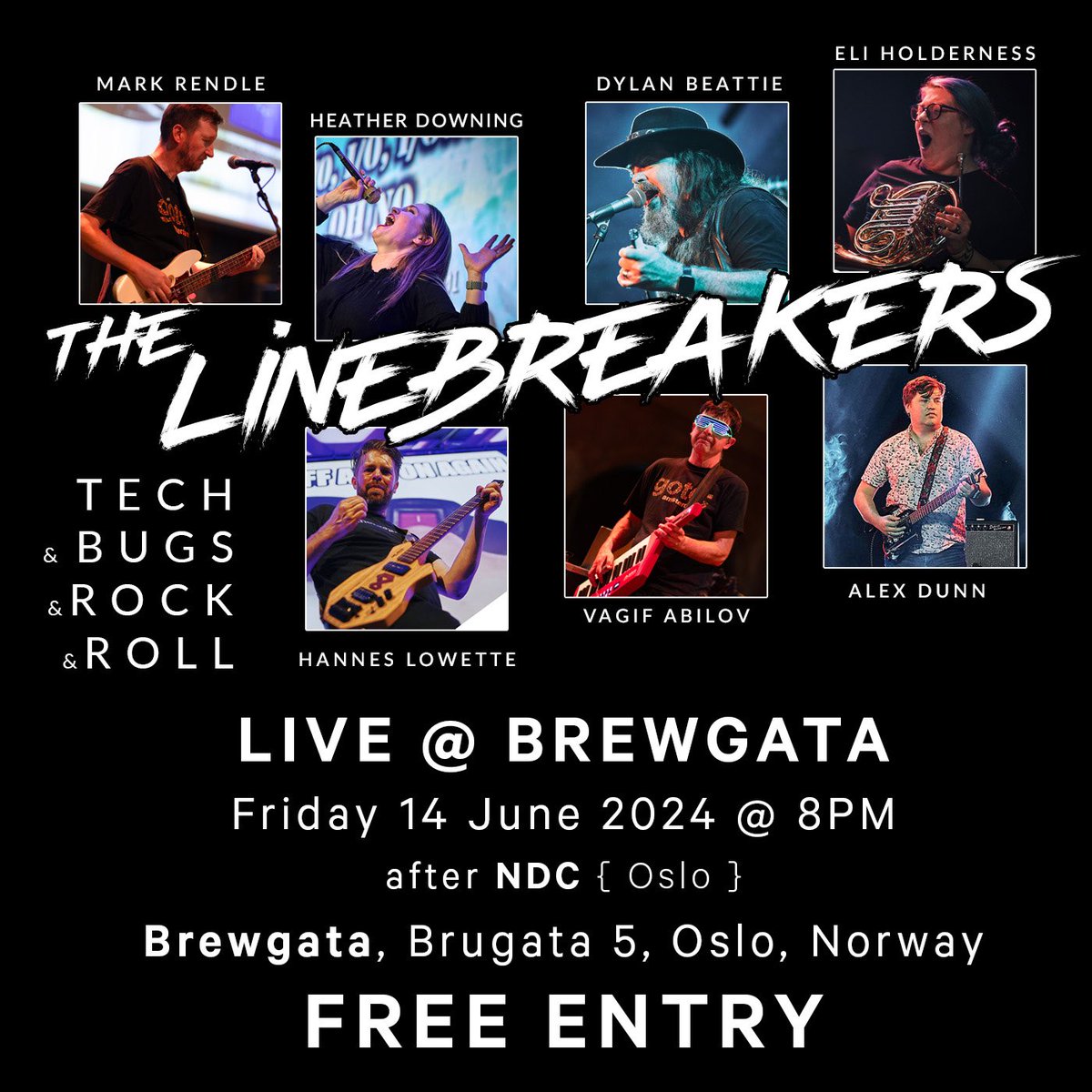 The Linebreakers has moved to BlueSky (@_linebreakers_) on Twitter photo Tonight! Brewgata, Oslo, 8pm; all your favourite rock, pop & disco, lovingly reworked, packed with stupid tech jokes - and it’s free! So if you’re looking for a party after #ndcoslo, that’s where it’s at! See y’all there! (Except <a href="/Suave_Pirate/">Alex Dunn 🎮 🐙⌨️</a> who broke his ass so can’t make it.) Tonight! Brewgata, Oslo, 8pm; all your favourite rock, pop & disco, lovingly reworked, packed with stupid tech jokes - and it’s free! So if you’re looking for a party after #ndcoslo, that’s where it’s at! See y’all there! (Except <a href="/Suave_Pirate/">Alex Dunn 🎮 🐙⌨️</a> who broke his ass so can’t make it.)