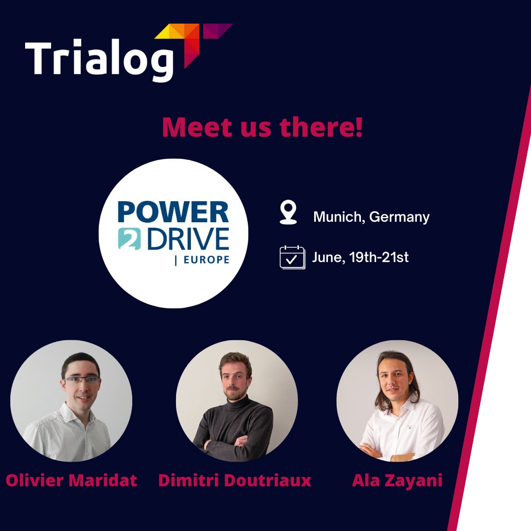 Meet our experts at Power2Drive!
Don't miss the chance to connect with our experts at Power2Drive, taking place on June 19th-21st in Munich (Germany). Visit us at our booth B6.270!
#Power2Drive #Innovation #Electromobility #OCPP #ISO15118