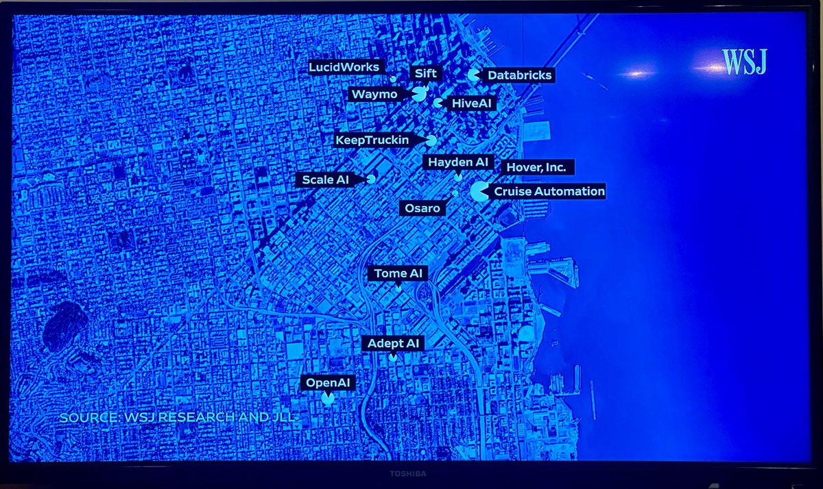 AI系の会社が、コロナ後に空っぽになってたサンフランシスコ市内にオフィスを構えだした。