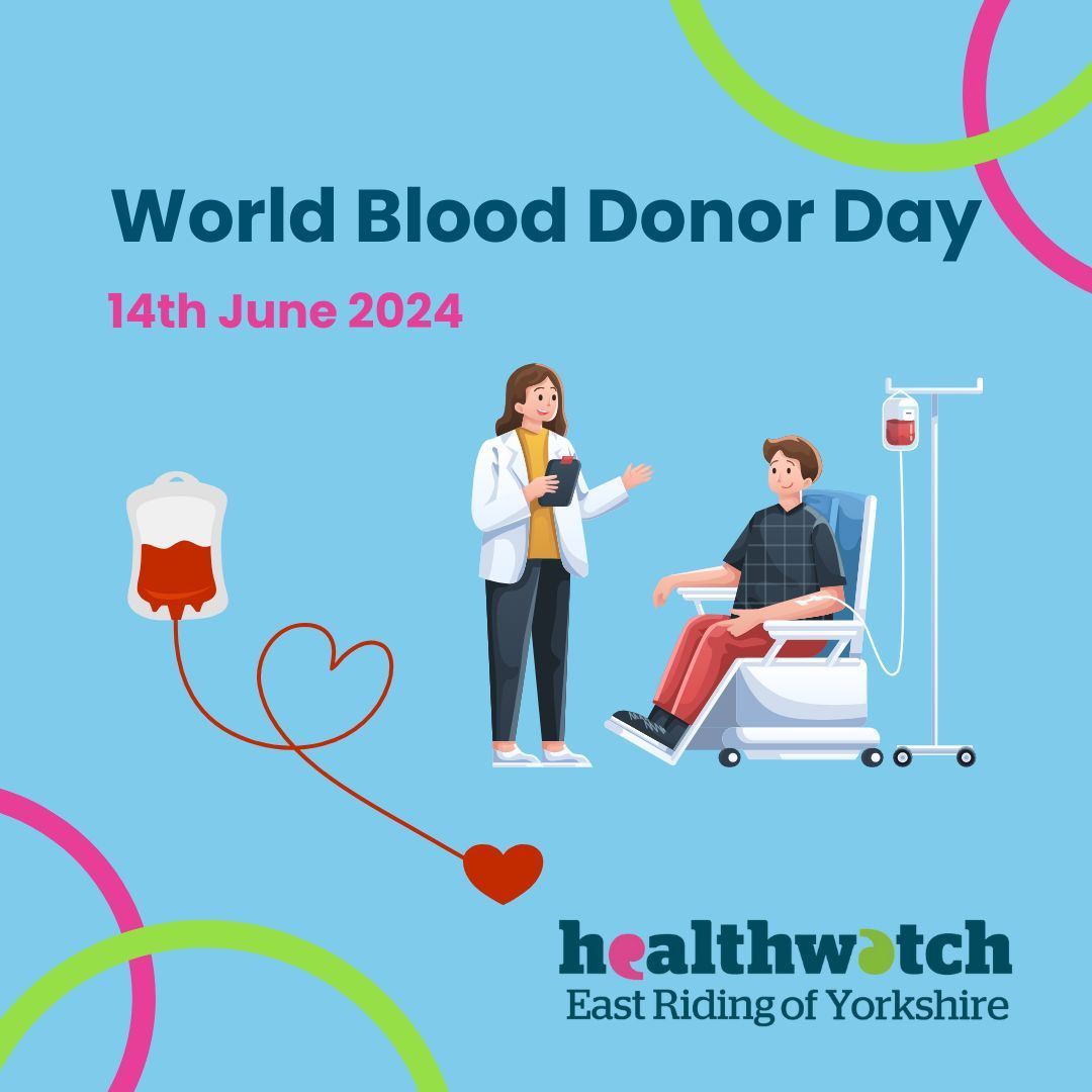 Today is World Blood Donor Day!!!
You can find out more, including how to become a blood donor at buff.ly/2G4YzhT 
#DiabetesAwarenessWeek
