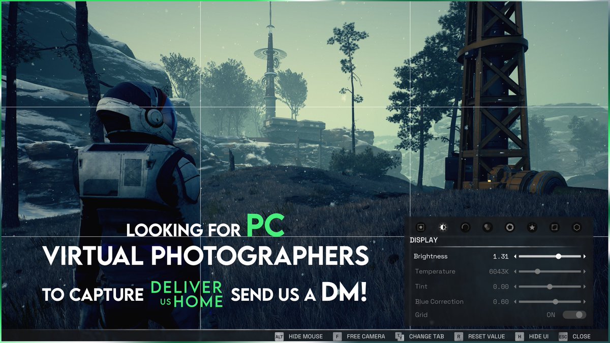 Are you a Virtual Photographer on PC? And would like to help us capture our prototype of <a href="/DeliverUsHome/">Deliver Us Home</a>? Reply below or send us a DM! #DeliverUsHome #VirtualPhotography #Photomode #VPRT #VGPUnite #VPGamers #ThePhotoMode