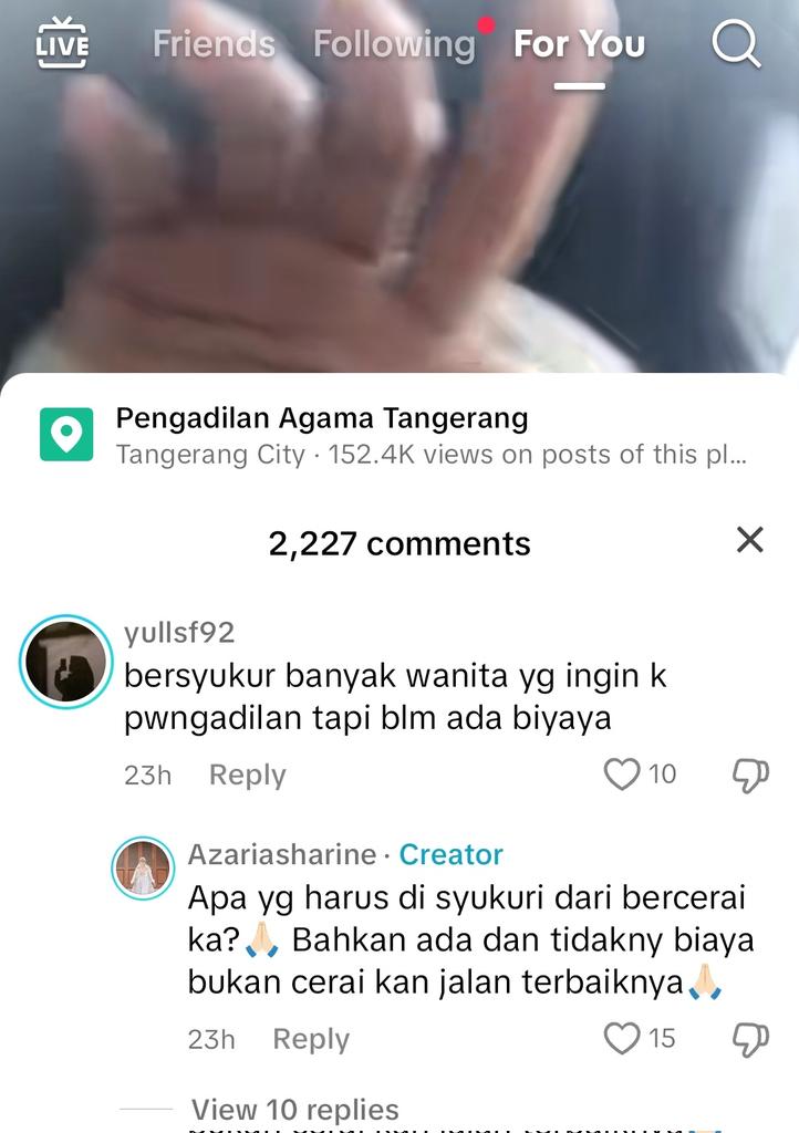 tparaa's tweet photo. Nemu banyak bgt konten orang cerai di tt, komenannya sedih2. Mana banyak yg masih muda. Emang bener kalo nikah itu ibadah tersulit yaaa🥹🥀 https://t.co/VyGoPYs5a3