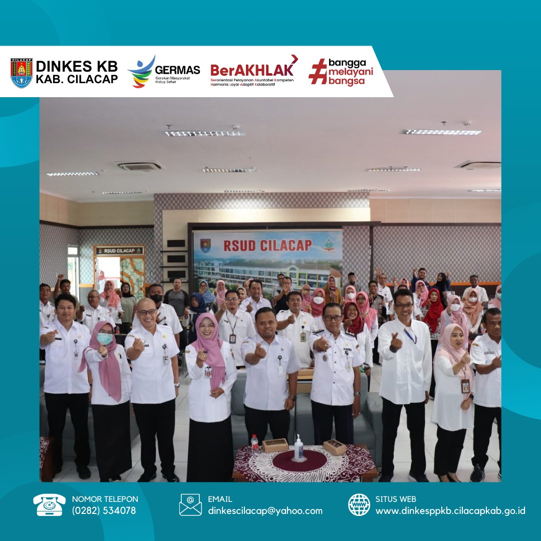 Dibuka oleh Asisten Pemerintahan dan Kesejahteraan Kabupaten Cilacap Bapak Jarot Prasojo S.Sos., M.Si  
Dalam hal ini ditegaskan semua lini harus bekerjasama untuk melakukan percepatan penurunan stunting secara konvergensi