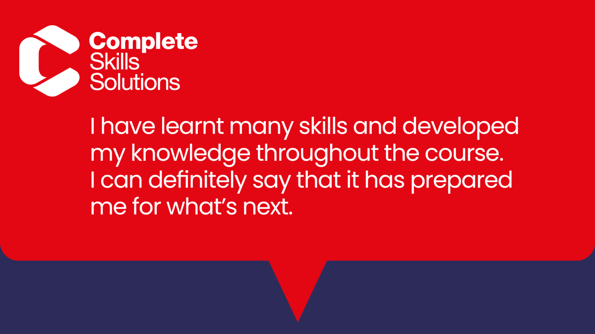completeskills_'s tweet photo. Check out the amazing feedback from a learner who took part in our Health and Social Care course!🙌

Find out more and start your journey today! ▶️ https://t.co/JnUT4BPMZf  

 #NationalCarersWeek https://t.co/6oCgrI9evp