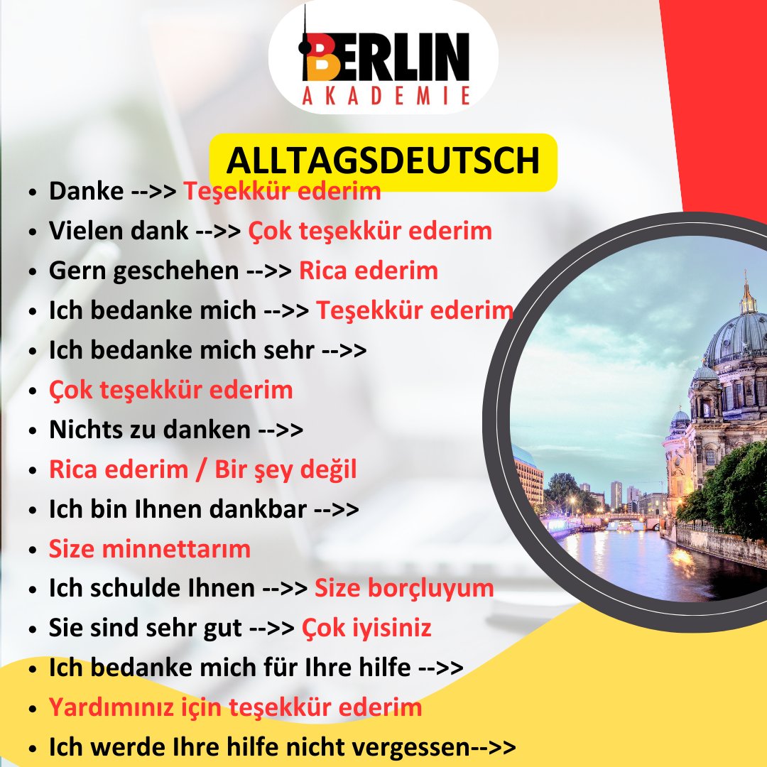 berlinakademi's tweet photo. Online Almanca Kurslarımız Başlıyor! 🇩🇪 12 kişilik gruplar ile eğitim 📷 Her seviyeye uygun Kurslar 📷 Başvuru formu: https://t.co/6Qpf5uXxGK… #almancaöğreniyorum #almancaöğren #yabancıdilkursu #almancadilkursu #almancadilbilgisi #almanca https://t.co/7vTgPvhbVt