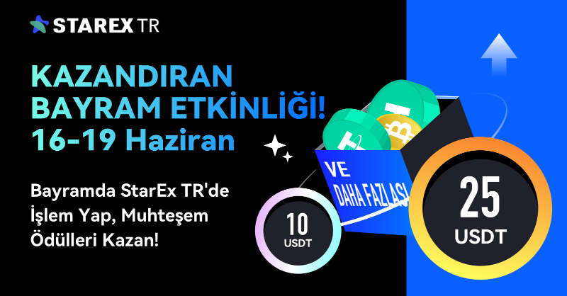 StarexTurkiye's tweet photo. 📢 Yeni Etkinlik Duyurusu!
StarEx TR’den Kazandıran Bayram Etkinliği! 🎉
Harika ödülleriyle birlikte StarEx TR Ödül Kutusu 16 Haziran’da sizlerle! 🎁
StarEx TR’ye şimdiden kaydolun ve 16 Haziran’da birbirinden özel ödülleri kazanma şansını yakalayın!👇
#StarExTR