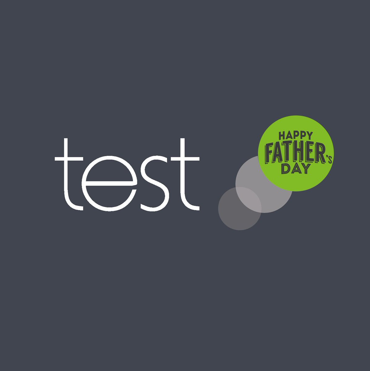 Happy Father's Day today from Everyone at Test Inc!
 
#FathersDay2024