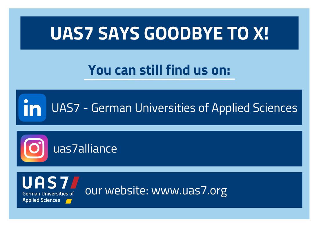Hello and goodbye, X-Community! It is with a heavy heart that UAS7 decided to move away from this platform moving forward, in favor of LinkedIn.

We will close this account by the end of June. Of course you can also find us on Instagram and on our Website. See you there!