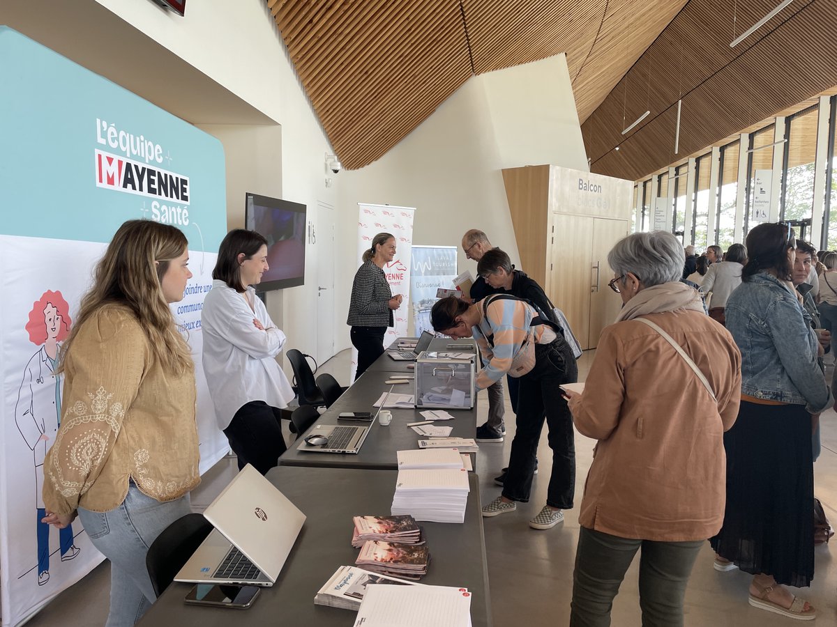 Les hôpitaux de la Mayenne tweet media