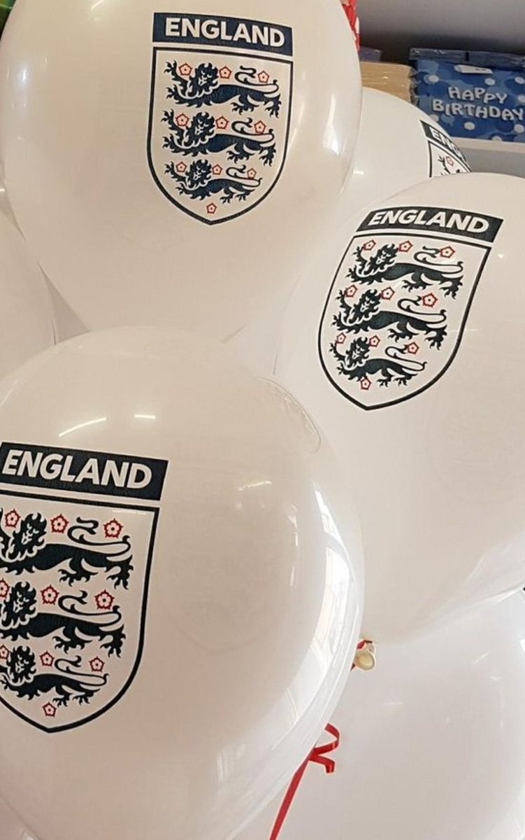 Good Morning From #hullaballoon ...in Stock a Great Range of England Bunting, Balloons,  Hats &amp; More!