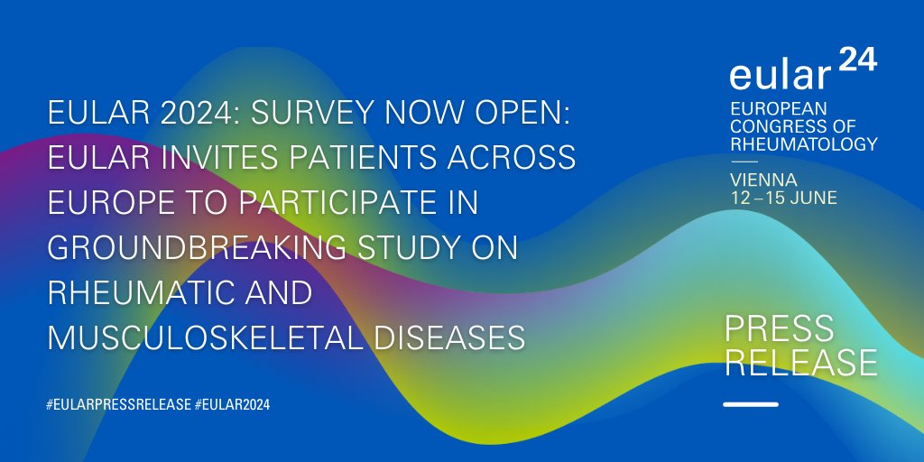 eular_org's tweet photo. 📢Stay informed at the #EULAR2024 Congress in Vienna! Dive into the latest press releases to uncover groundbreaking developments in rheumatology.
🌟Access all press updates here: https://t.co/uvAYZ8GSIF
#EULAR #Rheumatology #PeopleInScience #EULARPressRelease https://t.co/lAeSZfFbK3